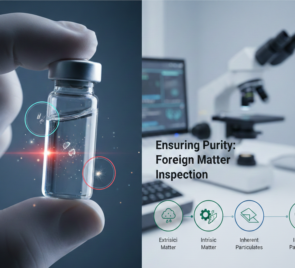 Foreign Matter Inspection (Vial Inspection - Intrinsic & Extrinsic)